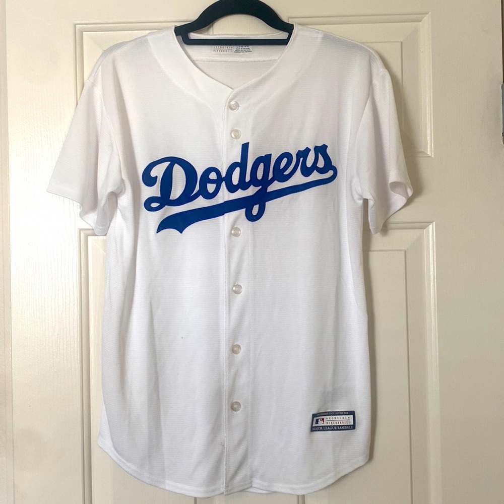 Dodgers Youth Size L baseball tee